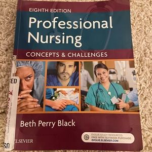Professional Nursing concepts and challenges book